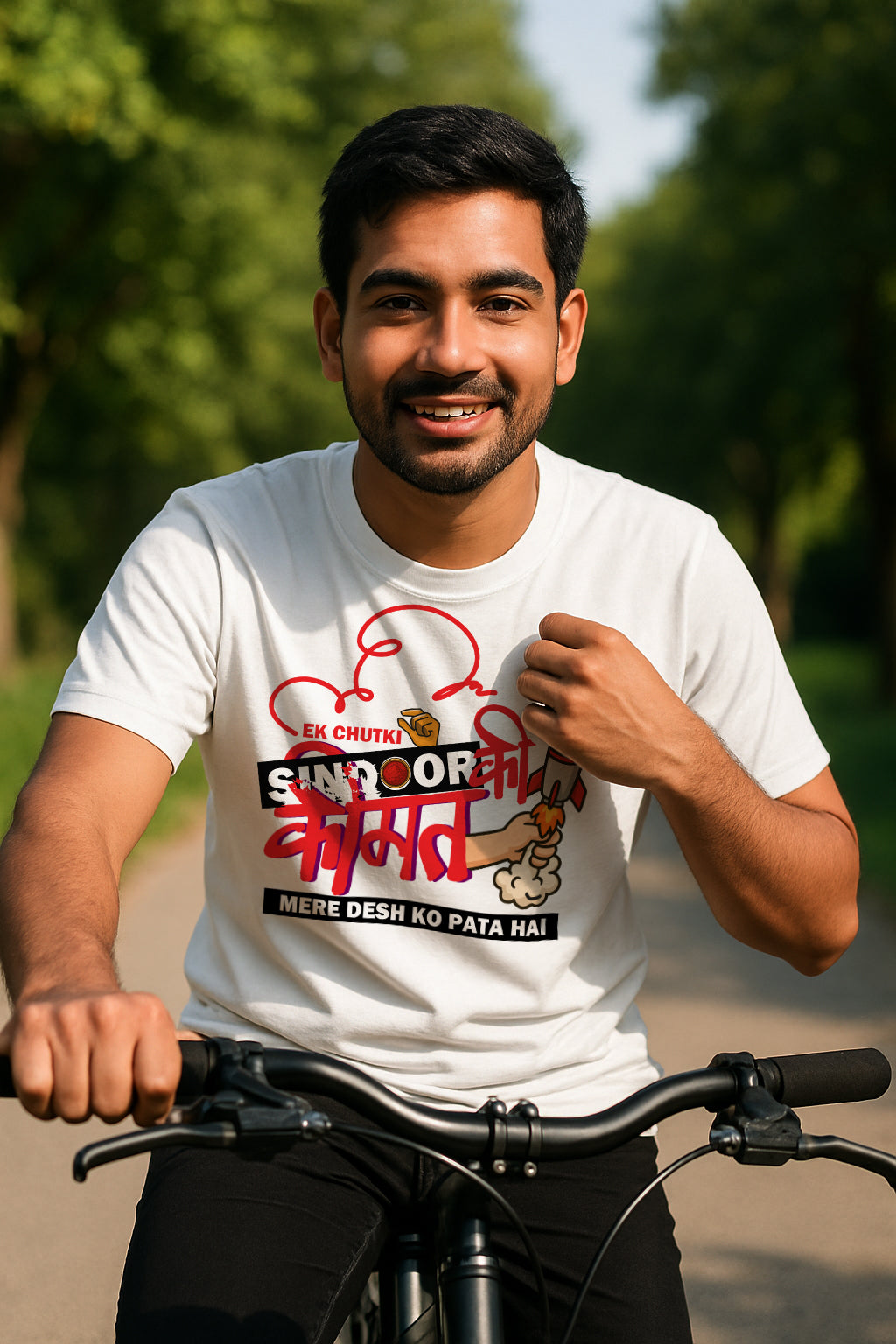 Patriotic Sindoor T-Shirt